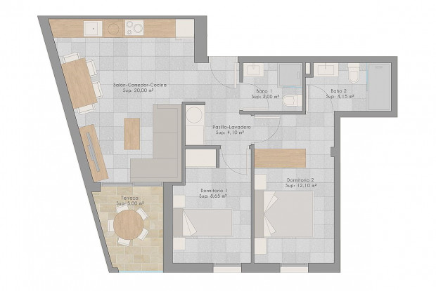 Image No.12-2 Bed Penthouse for sale