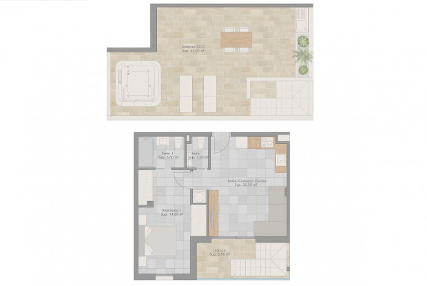 Image No.14-3 Bed Penthouse for sale