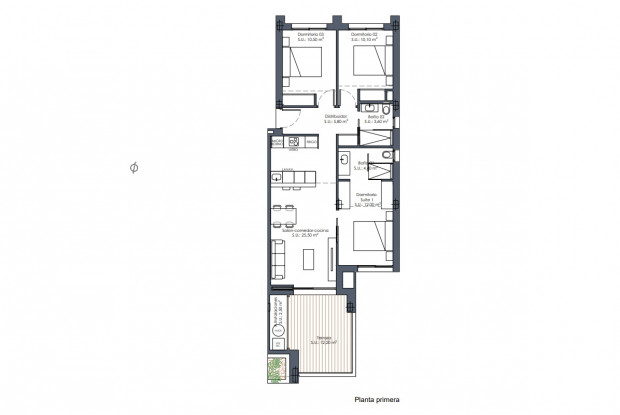 Image No.14-Penthouse de 3 chambres à vendre à Los Alcázares