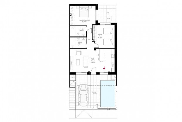 Image No.7-Bungaló con 2 dormitorios en venta