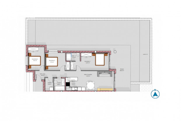 Image No.12-2 Bed Apartment for sale