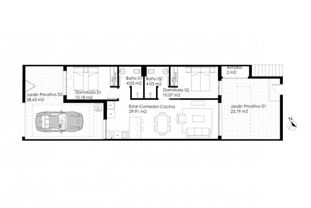 Image No.11-2 Bed Bungalow for sale