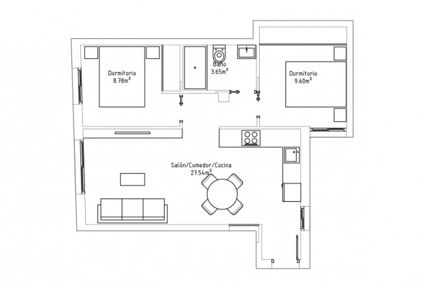 Image No.12-2 Bed Penthouse for sale