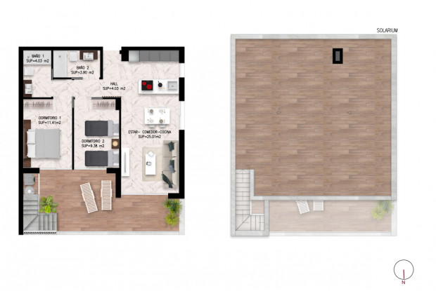 Image No.13-2 Bed Property for sale