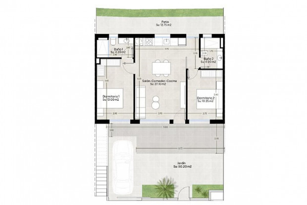 Image No.11-Bungalow de 3 chambres à vendre à Alhama de Murcia
