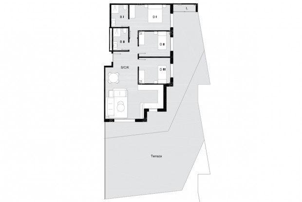 Image No.16-Apartamento con 3 dormitorios en venta