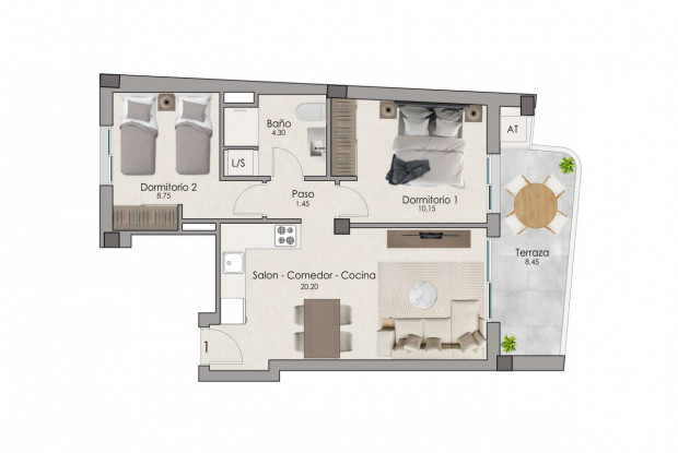 Image No.13-3 Bed Apartment for sale