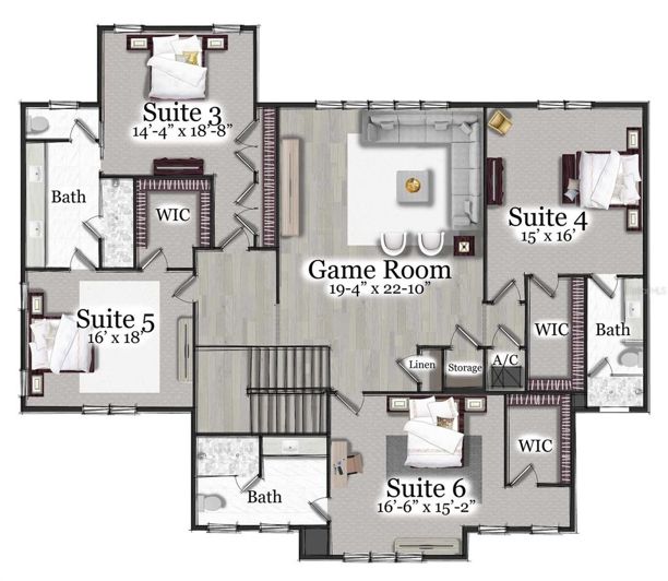 Image No.3-Maison de 6 chambres à vendre à Orlando