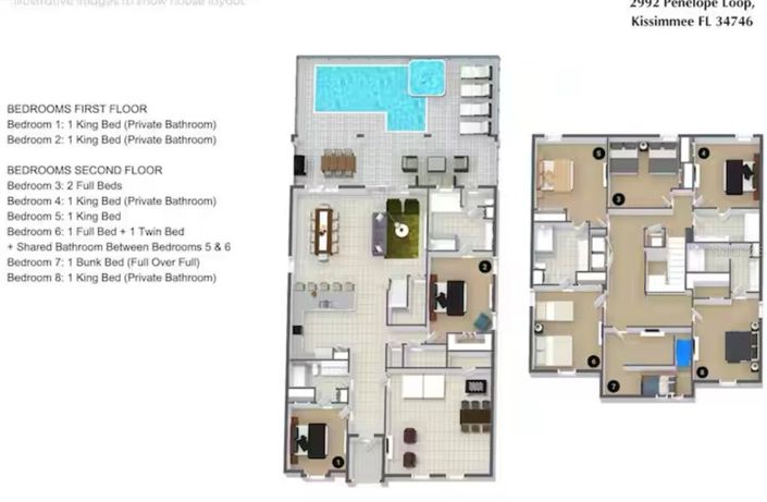 Image No.6-8 Bed House for sale