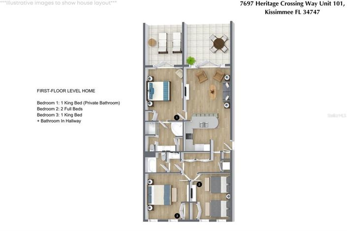 Image No.8-3 Bed Apartment for sale