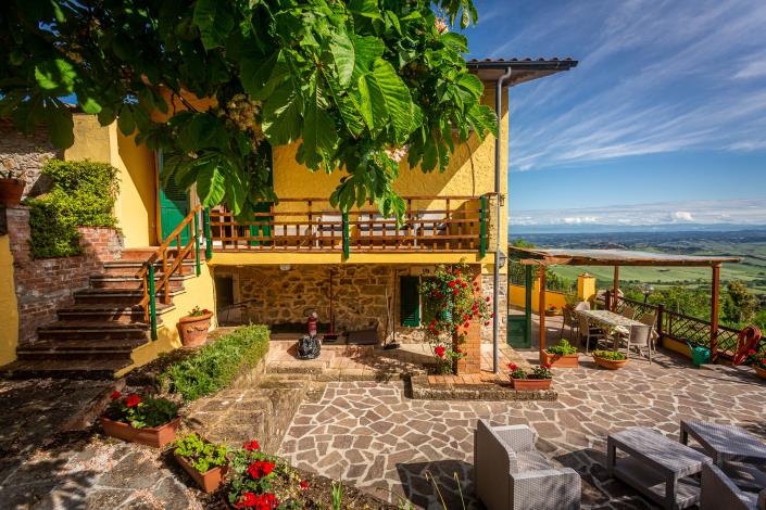 Image No.7-Maison de campagne de 3 chambres à vendre à Lajatico