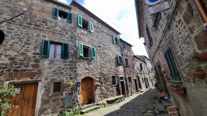 Image No.1-Maison de ville de 2 chambres à vendre à Montecatini Val di Cecina