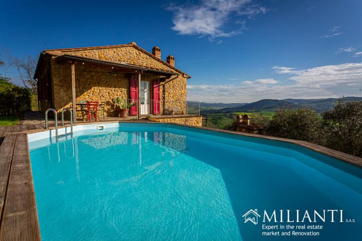 Image No.3-Maison de campagne de 3 chambres à vendre à Volterra