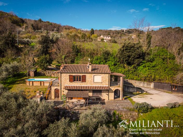 Image No.2-Maison de campagne de 3 chambres à vendre à Volterra