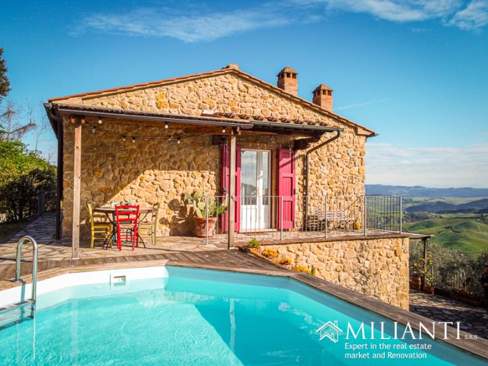 Image No.7-Maison de campagne de 3 chambres à vendre à Volterra