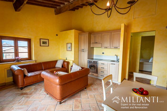 Image No.3-Appartement de 2 chambres à vendre à Lajatico