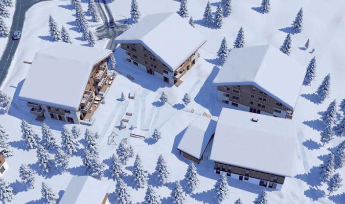 Image No.3-Appartement de 4 chambres à vendre à Megève