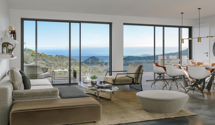 Image No.2-Appartement de 4 chambres à vendre à Èze