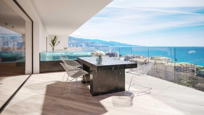 Image No.1-Appartement de 1 chambre à vendre à Roquebrune-Cap-Martin