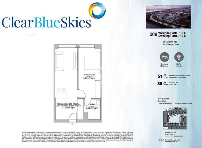 Image No.17-1 Bed Apartment for sale