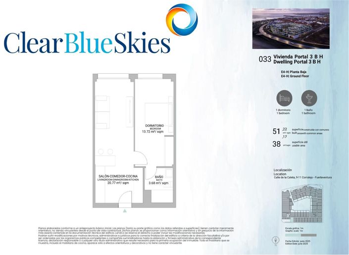 Image No.19-1 Bed Apartment for sale