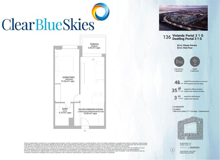 Image No.22-1 Bed Apartment for sale