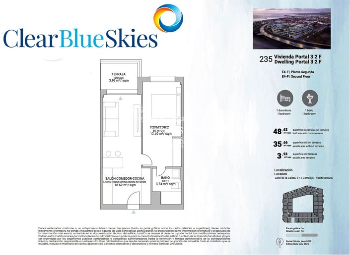 Image No.23-1 Bed Apartment for sale