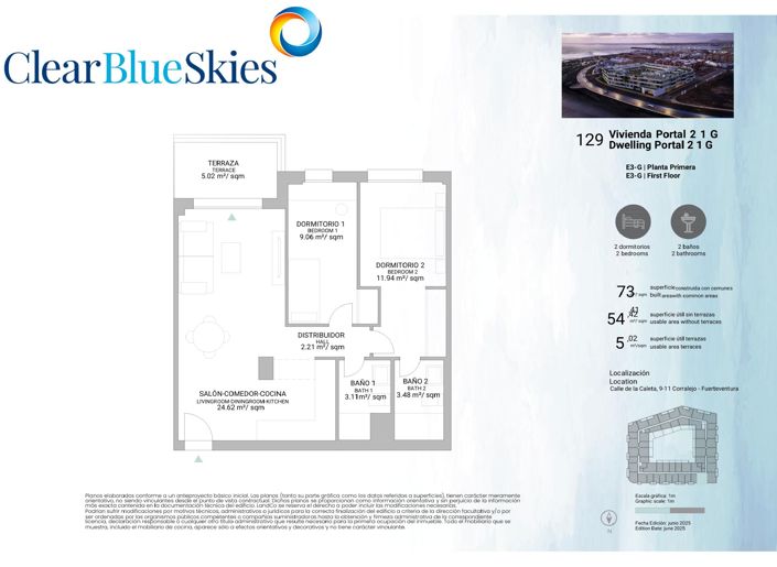 Image No.11-2 Bed Apartment for sale