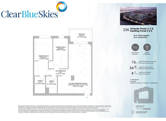 Image No.16-2 Bed Apartment for sale