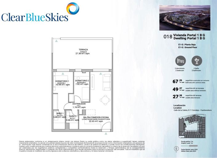 Image No.19-2 Bed Apartment for sale