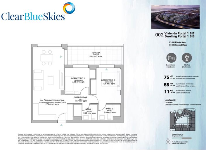 Image No.20-2 Bed Apartment for sale