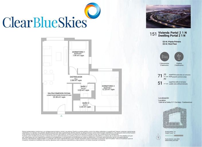 Image No.28-2 Bed Apartment for sale