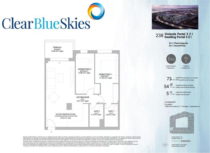 Image No.34-2 Bed Apartment for sale