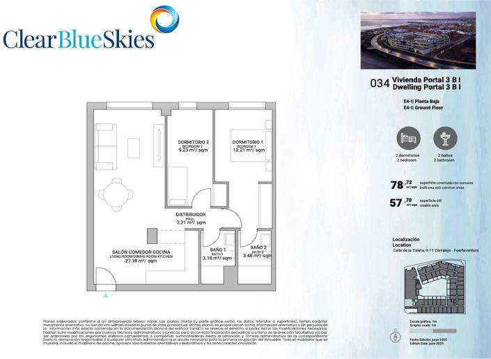 Image No.6-2 Bed Apartment for sale