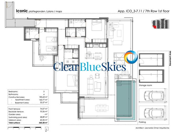 Image No.12-3 Bed Penthouse for sale