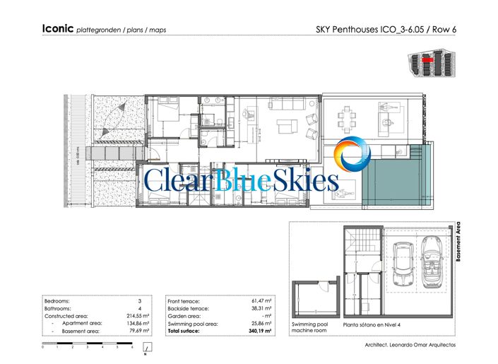 Image No.23-3 Bed Apartment for sale