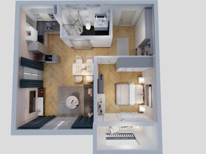 Image No.5-1 Bed Apartment for sale