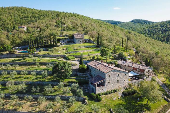 Image No.1-Ferme de 10 chambres à vendre à Radda in Chianti