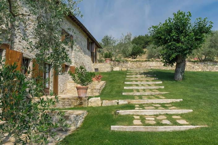 Image No.7-Maison de campagne de 4 chambres à vendre à Radda in Chianti