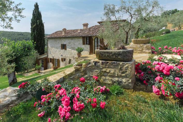Image No.16-Maison de campagne de 4 chambres à vendre à Radda in Chianti