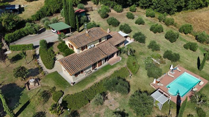 Image No.3-Maison de campagne de 3 chambres à vendre à Cortona