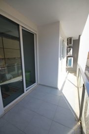 	 Modern Garden Apartment For Sale In The Side Area Of Turkey - Master bedroom rear balcony