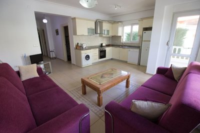 Belek Apartment - Affordable Price - Open-plan living area