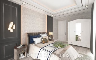 Off-Plan Contemporary Belek Villas - All double bedrooms