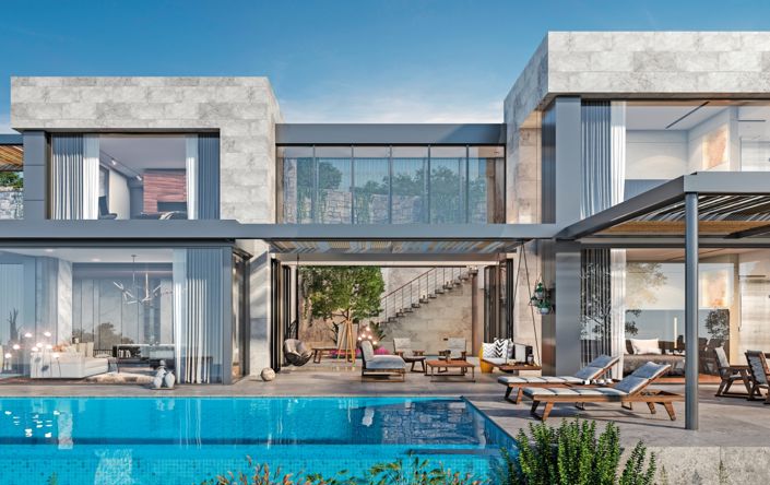 Image No.4-Villa de 3 chambres à vendre à Yalikavak