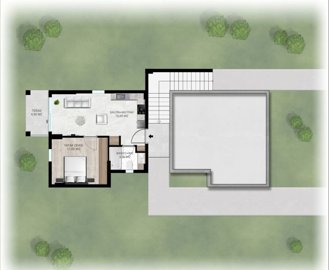 Luxury Bodrum Spa Apartments - Floor plan
