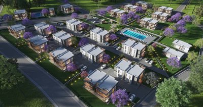 Luxury Bodrum Spa Apartments - Site plan