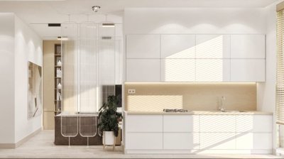 Luxury Bodrum Spa Apartments - Modern fitted kitchens