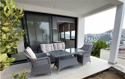 Sea View Duplex Yalikavak Apartment -Garden terrace