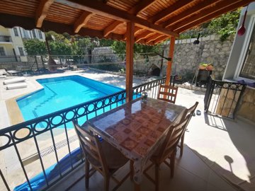 Traditional Detached Seydikemer Villa - Large veranda terrace